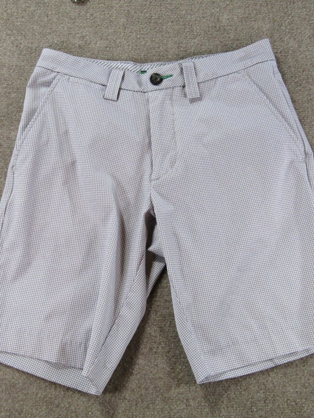 Tommy Hilfiger Shorts Size 30 Checkers Print Vintage 100348